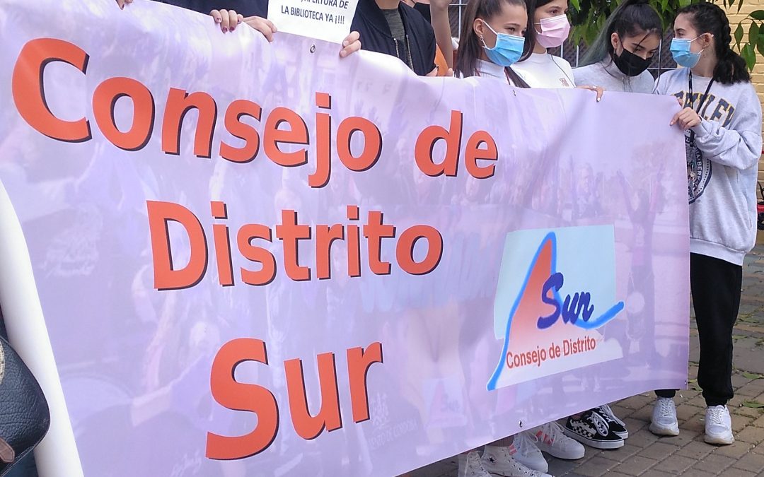 El Consejo de Distrito Sur sospecha de la apertura «de urgencia» de la Biblioteca de La Normal dos semanas después de anularse por un informe de riesgos laborales