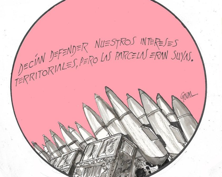 La viñeta de Goval: #NoALaGuerra