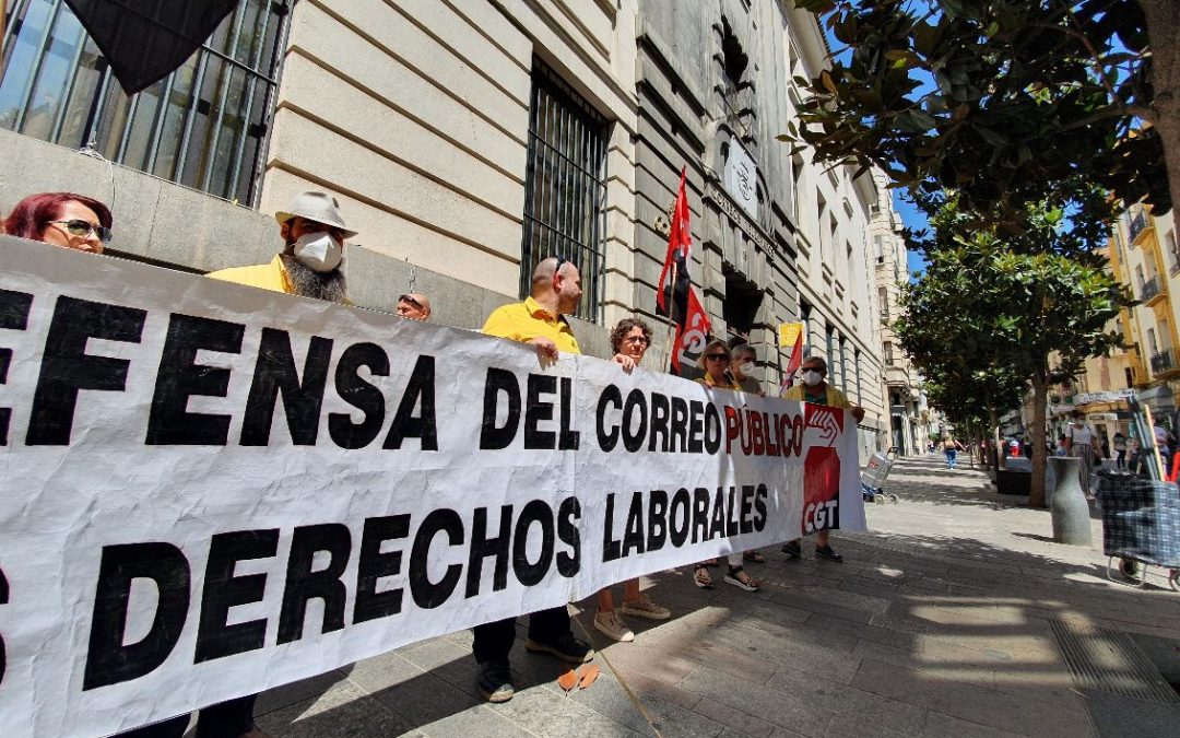 La CGT convoca huelga en Correos en todo el Estado por la negociación de mejoras laborales contra el “acuerdo marco” de la precariedad