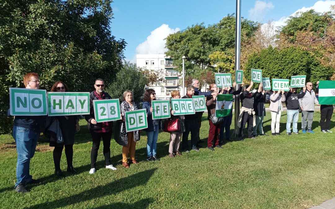 Se inaugura el busto en honor a Blas Infante en la Plaza de Andalucía el 4D