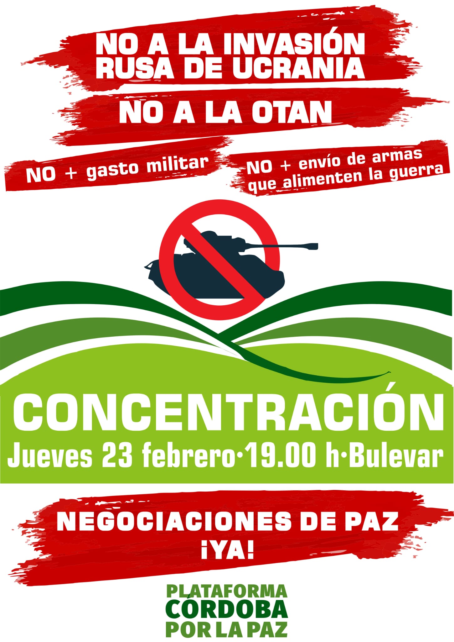 No a la guerra 23-02-23