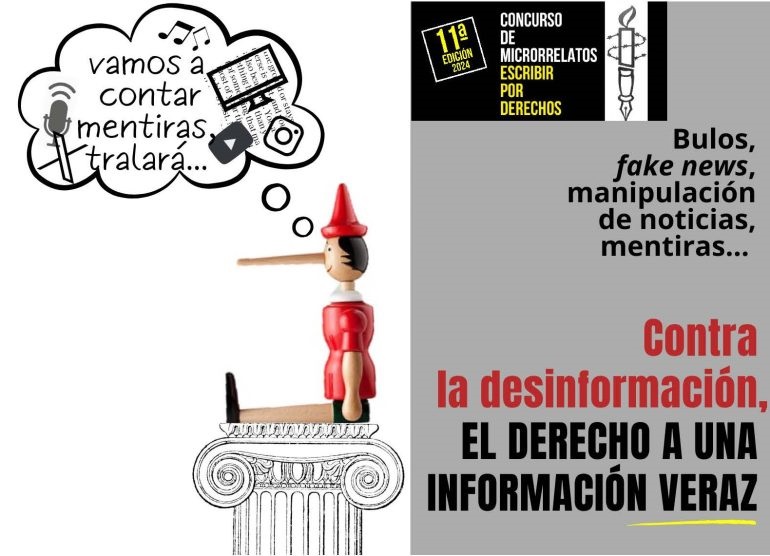 Convocada la undécima edición del concurso de microrrelatos «Escribir por derechos»