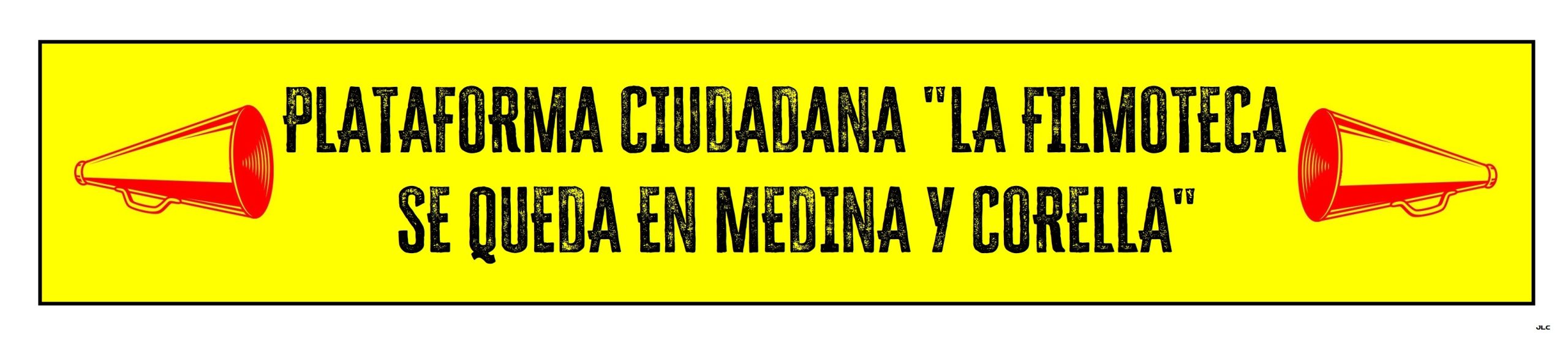 LOGO ‘LA FILMOTECA SE QUEDA EN MEDINA Y CORELLA’