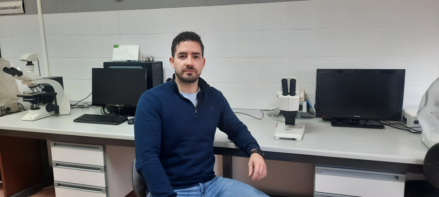 Daniel Bravro, investigador de la UCO. Daniel Bravro, investigador de la UCO.