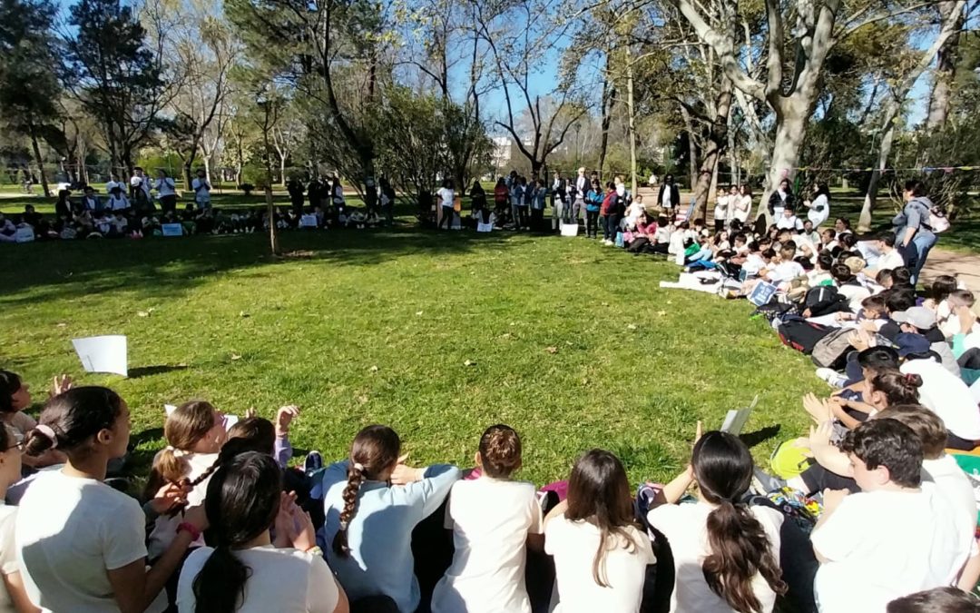 Unos 200 escolares de Córdoba, Málaga y Sevilla reivindican su derecho a jugar