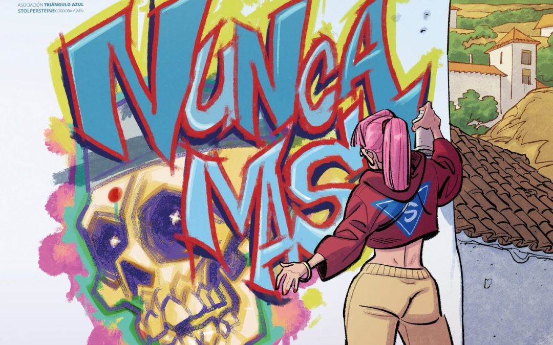 La Asociación Triángulo Azul Stolpersteine de Córdoba y Jaén recuerda el 80 Aniversario de la liberación del campo de Mauthausen