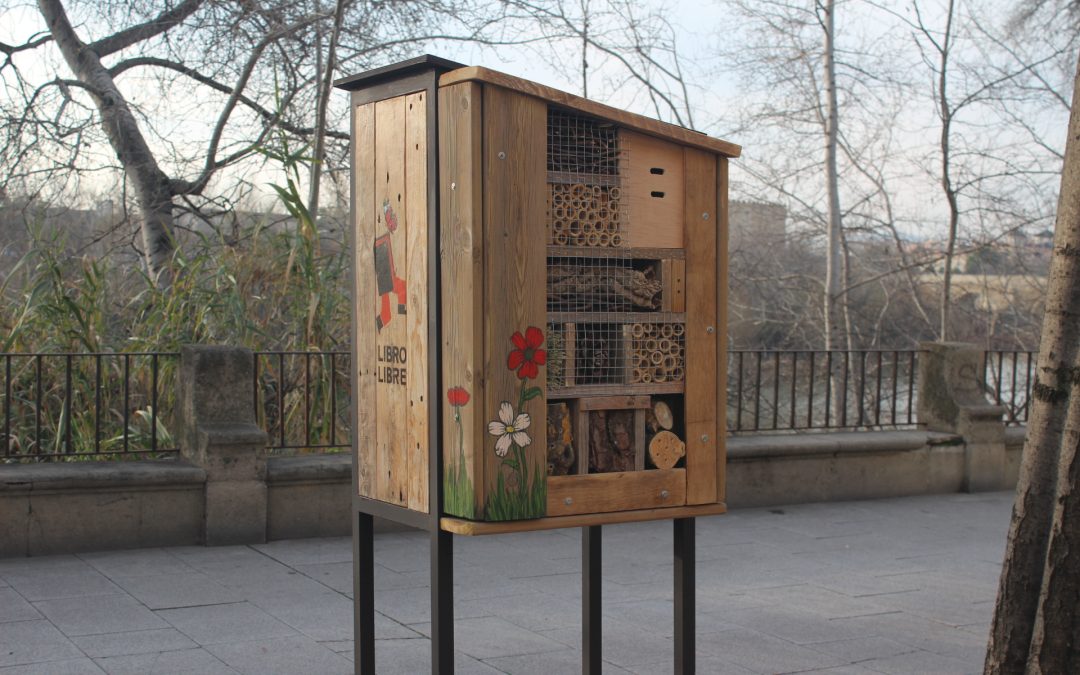 El sábado 17 de mayo se organiza un taller de construcción de Hoteles de Insectos y Biodiversidad Urbana