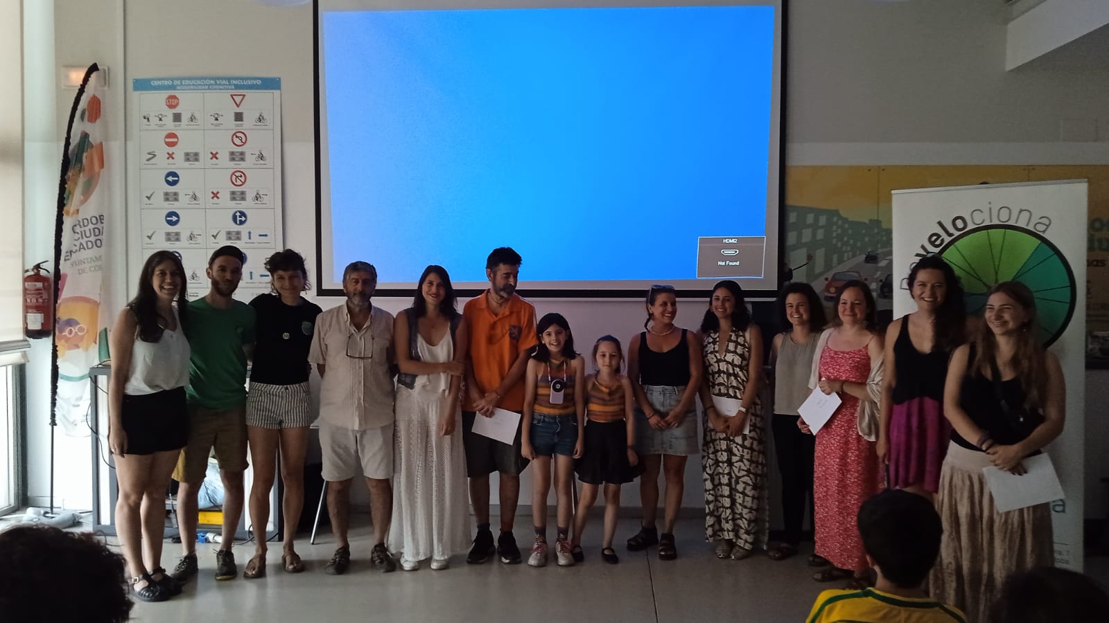 Premiados categoría individual y miembros del jurado