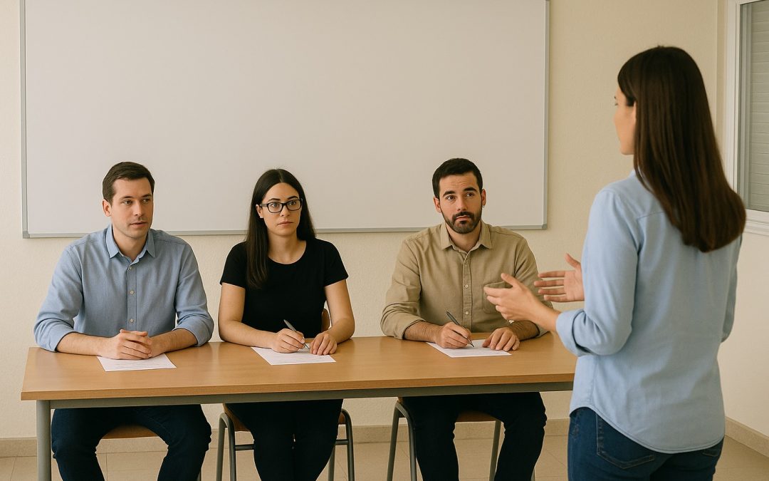 USTEA denuncia las condiciones laborales y de climatización en las que se desarrollan las oposiciones