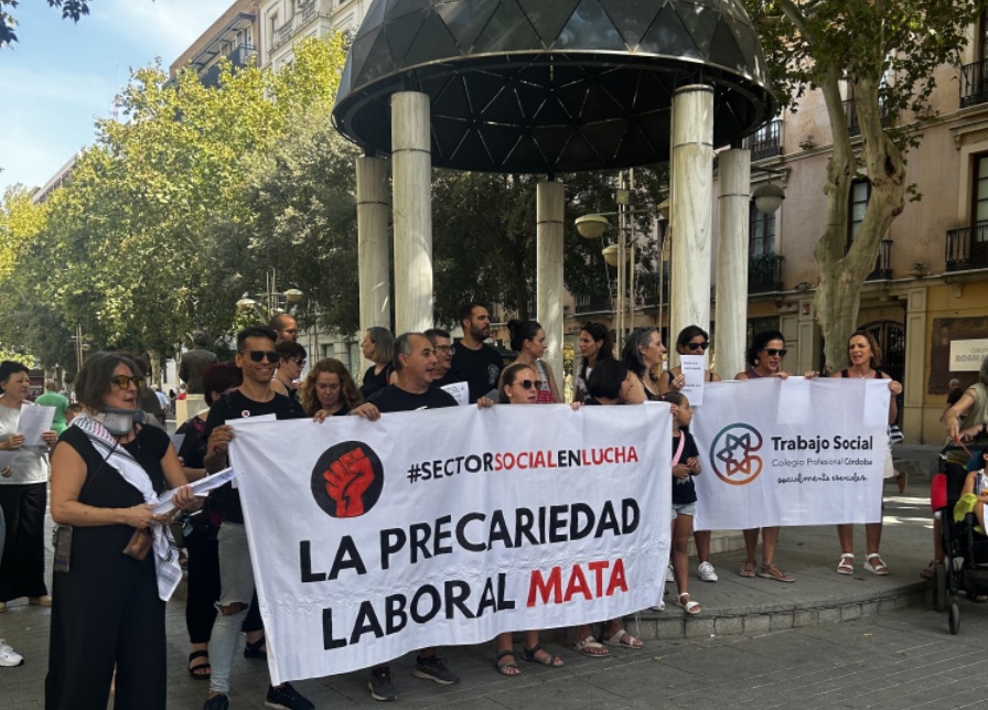 El sector social rompe el silencio: dignidad y derechos ya