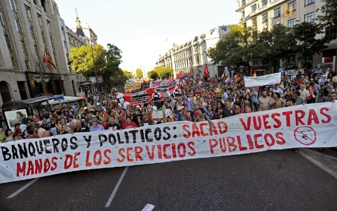 Contra la privatización de los servicios públicos