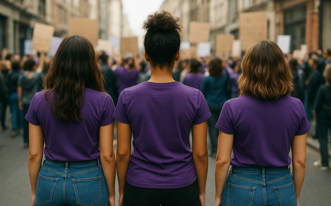 De morado a las calles